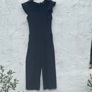 MICHAEL Michael Kors Black Lace Detail Jumpsuit
